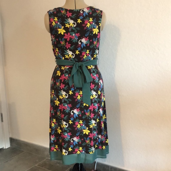 ModCloth stretchy Lemur-Print Dress - Picture 2 of 4